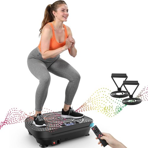 AXV Vibration Plate - Full Body Shaker Exercise Machine for Weight Loss & Lymphatic Drainage | Home Gym Fitness