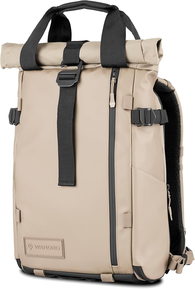 WANDRD PRVKE Rolltop 15L V4 Photography Bundle – Compact Travel Camera Backpack