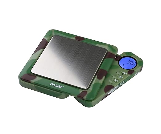 American Weigh Scales 650g x 0.1g Digital Pocket Gram Scale-Blade Series | Precision Mini Scale 0.1g Accuracy, Pocket Scale for Kitchen, Gold, Gems & Coin Scale, Smart Digital & Compact Scale