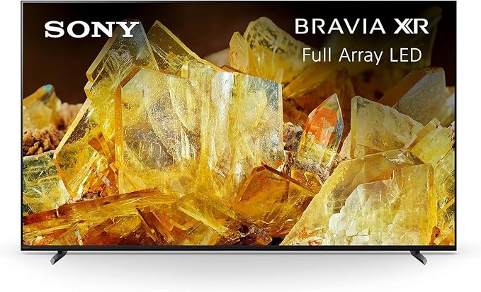 Sony 65 Inch 4K Ultra HD TV X90L Series: BRAVIA XR Full Array LED Smart Google TV