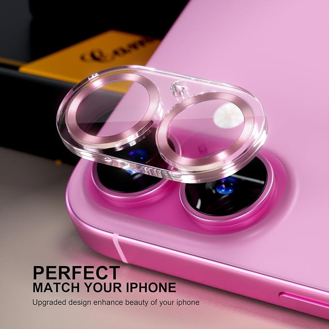 for 6 Pack iPhone 17 / iPhone 16 / iPhone 16 Plus Camera Lens Protector 9H