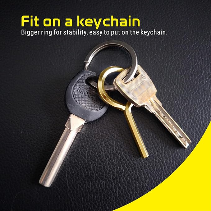 5/32" Standard Hex Dogging Key with Full Loop, Allen Key Sets Wrench for Push Bar Panic Exit Device - 10 Pack
