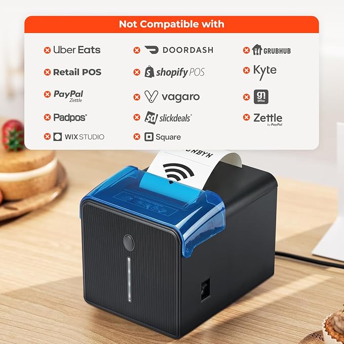 MUNBYN WiFi Receipt Printer