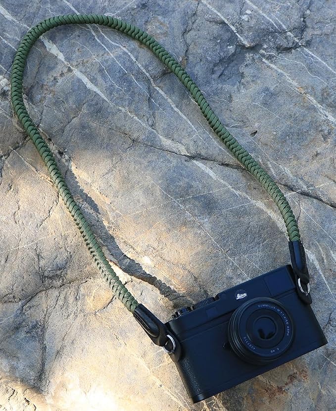 Paracord Woven Camera Neck Shoulder Strap Belt Hand Compatible