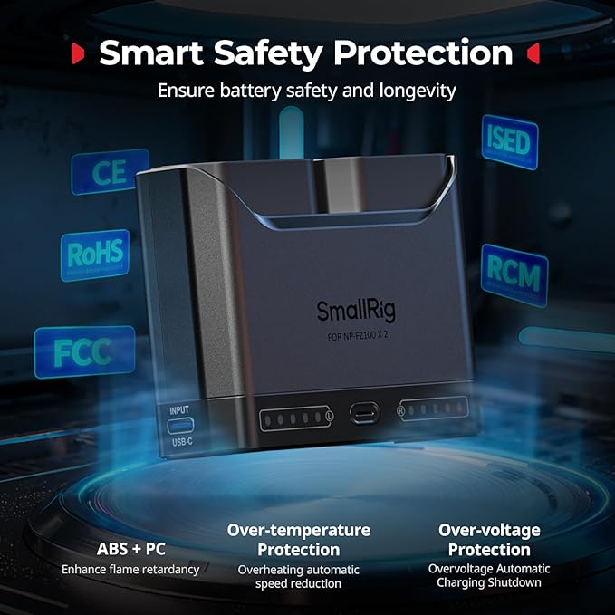 SMALLRIG NP-FZ100 Camera Battery Set