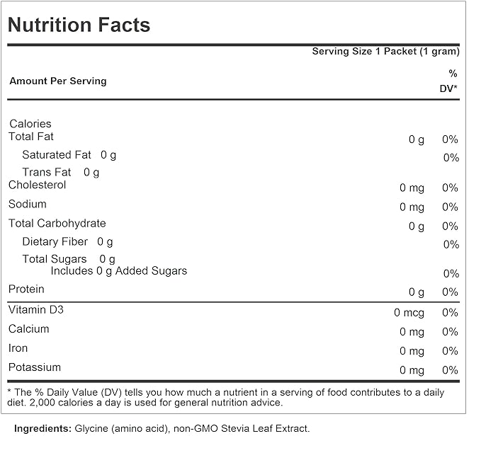 Andrew Lessman Sucress Stevia Sweetener 500 Packets - Natural Non-Caloric Stevia Leaf Sweetener, Zero Calories, Non-GMO, No Added Sugar, Carbohydrates or Flavors, No Artificial Sweeteners.