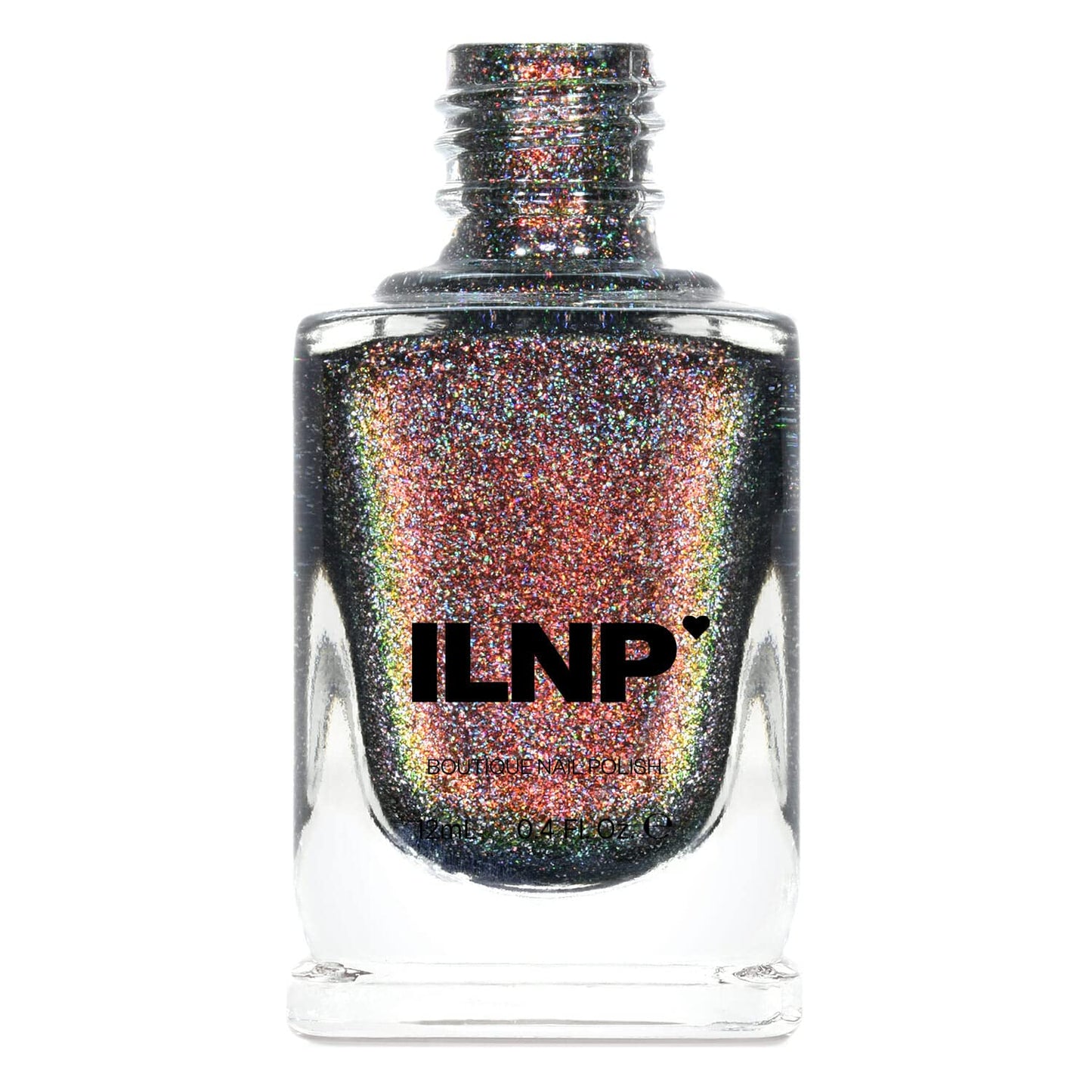Ilnp Candlelight - Orange To Green Color Kissed Ultra Holographic Nail Polish