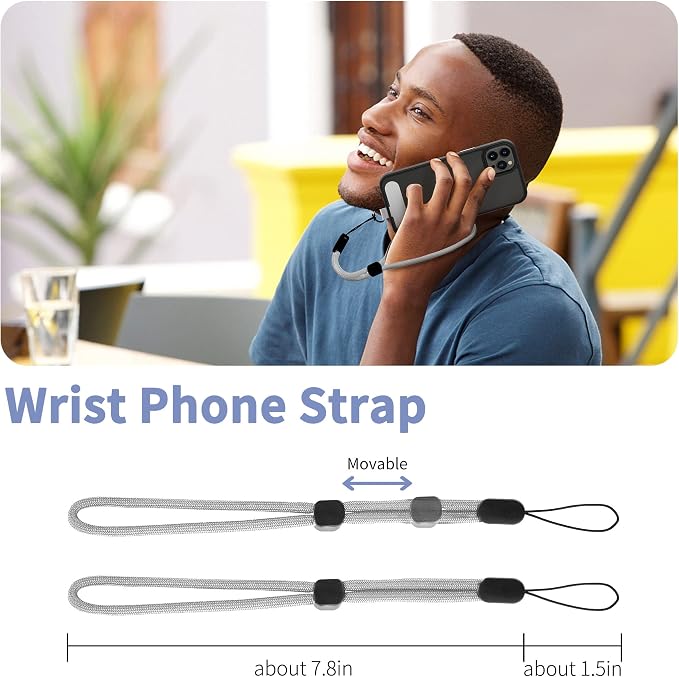 CACOE Phone Lanyard 2 Pcs-1 Pcs Adjustable Neck Strap, Universal Crossbody