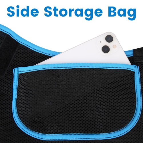 Arm Sling, Lightweight & Breathable Medical Sling with Adjustable Shoulder Strap, Shoulder Mesh Immobilizer Slings for Elbow Injury/Torn Rotator Cuff/Wrist Injury/Surgery, Right or Left, Women or Men