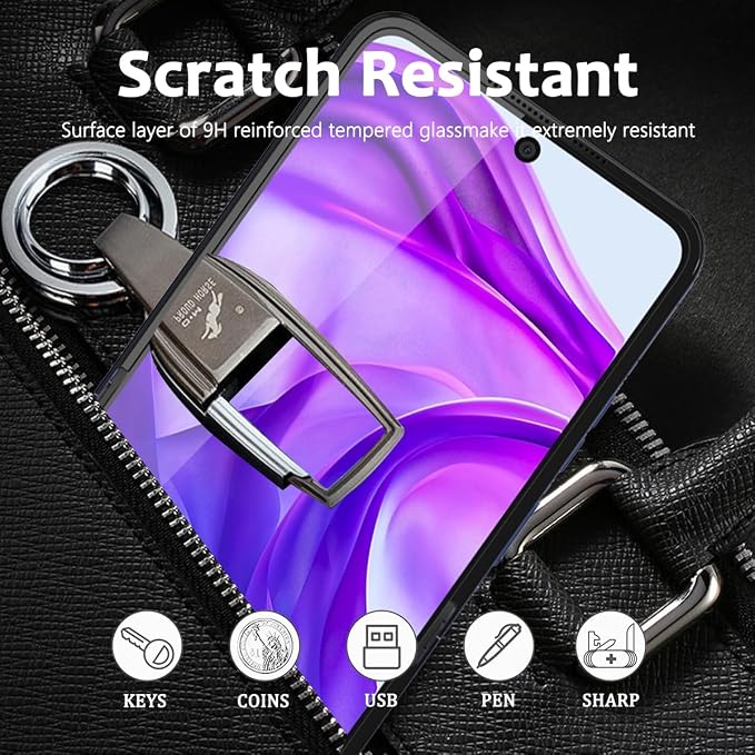 2 Pack for Motorola Razr+/Plus 2024 Screen Protector Flexible TPU Film