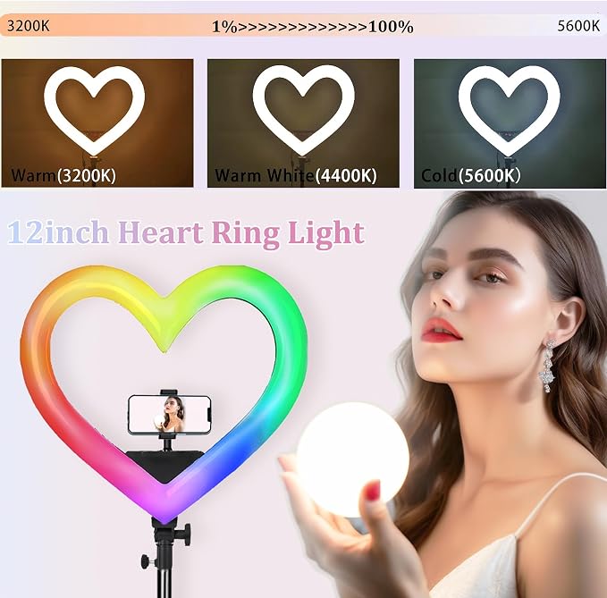 Heart Ring Light