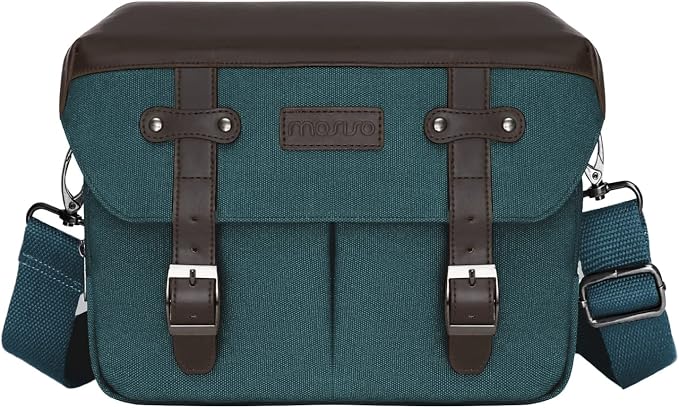 MOSISO Camera Case Crossbody Shoulder Messenger Bag, DSLR/SLR/Mirrorless