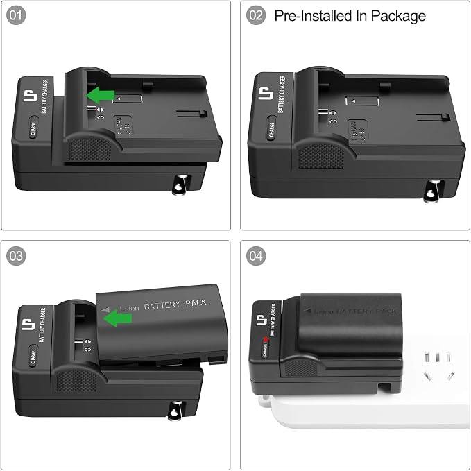 LP LP-E6 LP E6N Battery Charger, Charger Compatible