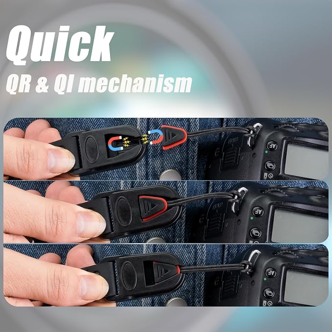 VKO Camera Strap, Quick Release Crossbody Adjust Neck Shoulder Strap