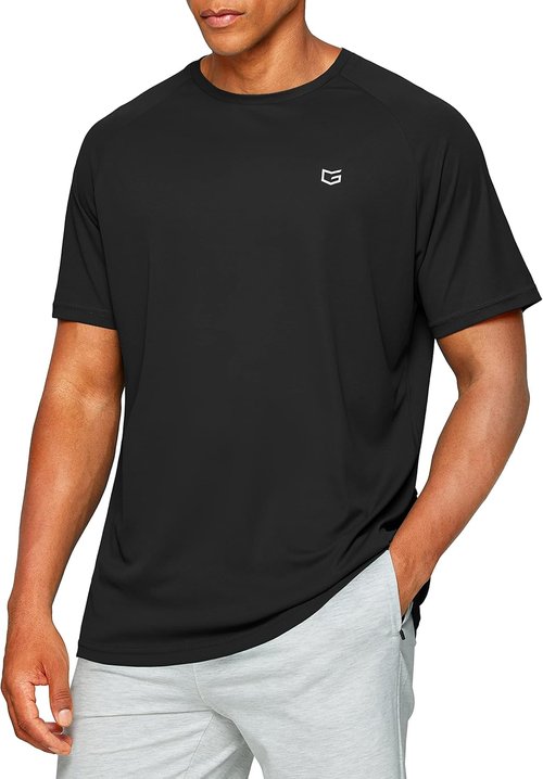 G Gradual Men's Quick Dry Workout T-Shirt - Lightweight Cooling Tee for Running & Hiking