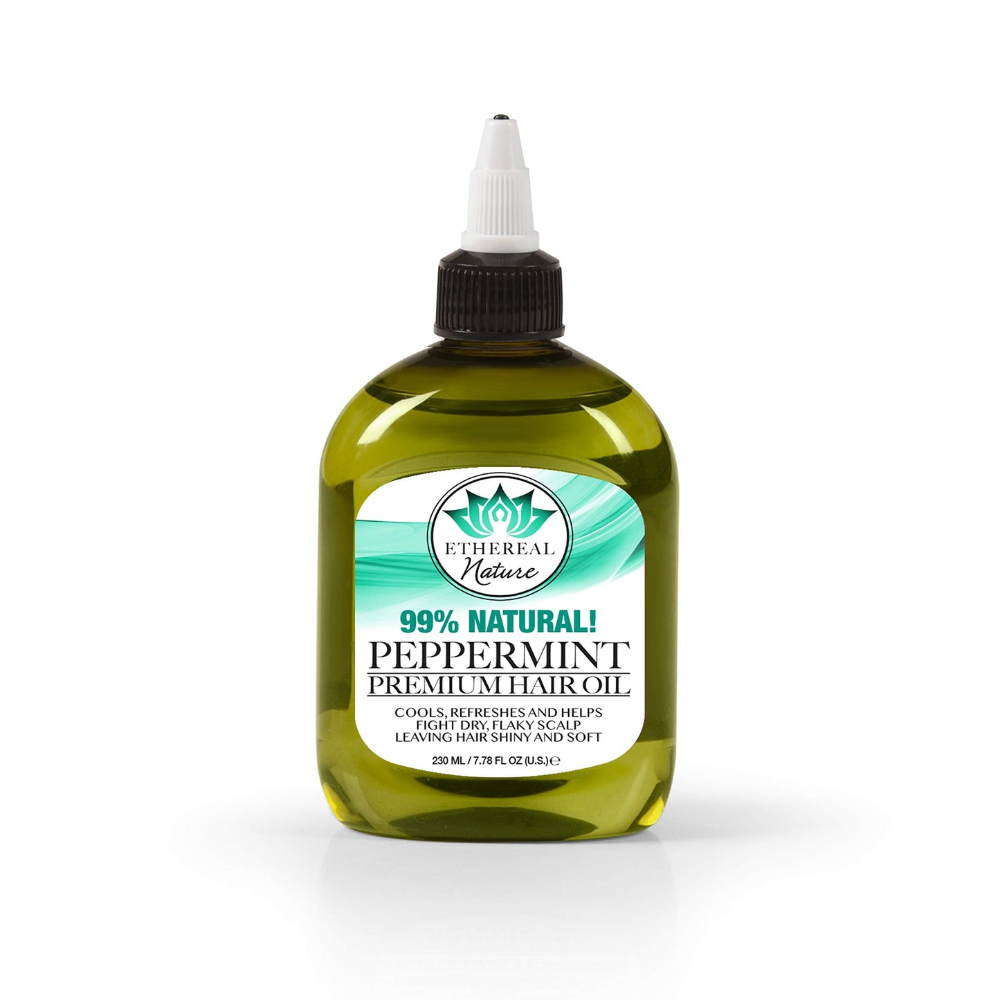Ethereal Nature 99% Natural Hair Oil Blend Peppermint, 7.10 Oz