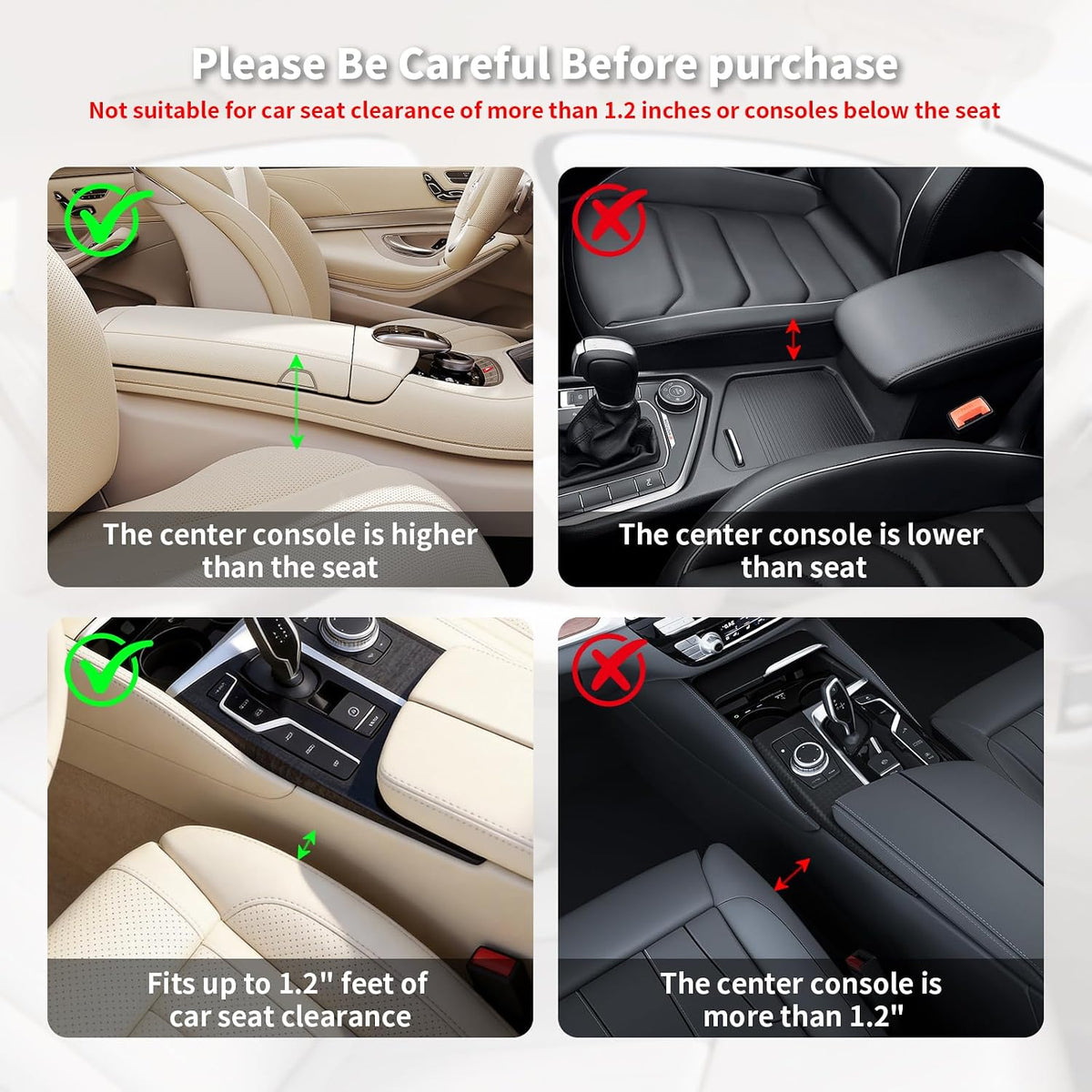 Kwak's Car Seat Gap Filler 2 Pack, PU Leather Organizer with Cup Holder Red | Fits gaps 0.2–1.2 inches| Blocks Dropped Items | Holds Cups Up To 2.8"| Tool-free Install | Easy to Wipe Clean