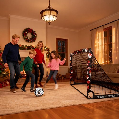 Kids Soccer Goals for Backyard Set - 2 of 4' x 3' Portable Soccer Goal Training Equipment, Pop Up Toddler Soccer Net with Soccer Ball, Soccer Set for Kids and Youth Games, Sports