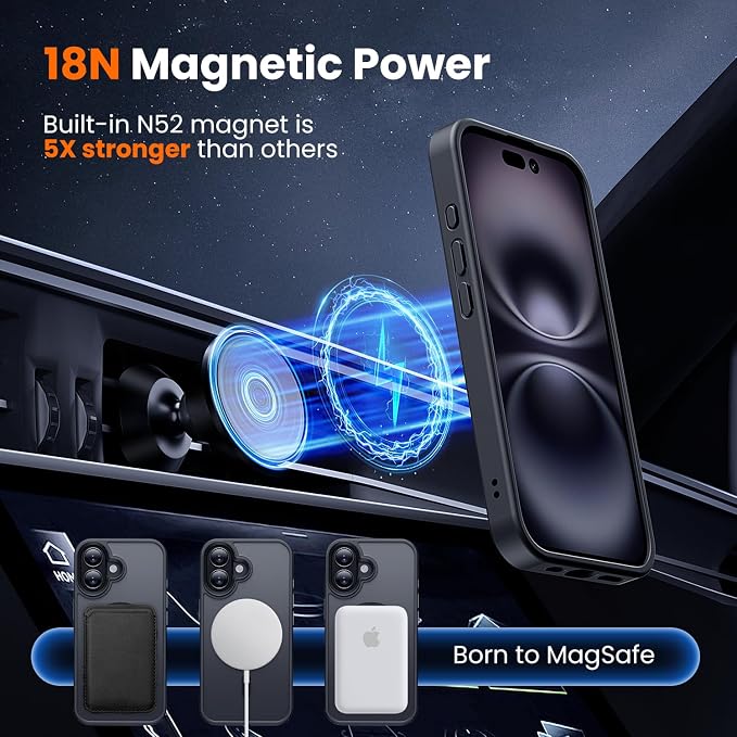 toushion 3 in 1 for iPhone 16 Case