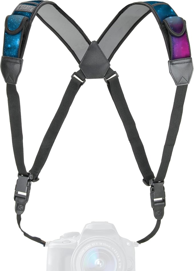 USA Gear DSLR Camera Strap Chest Harness