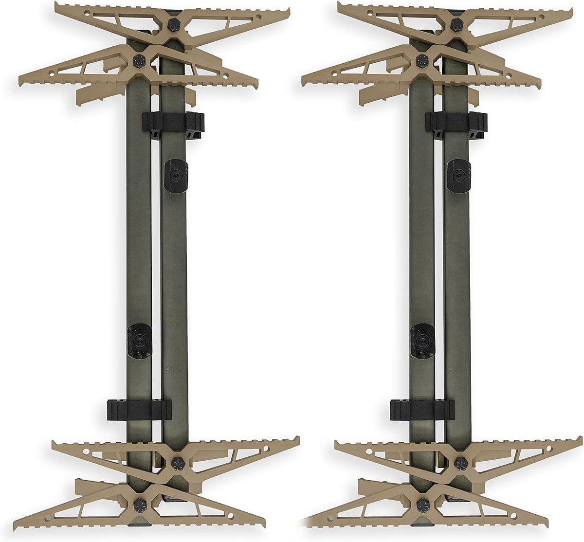 XOP Full RUT - Full Mobile Saddle Hunting System - Invader Saddle Platform, Mutant Saddle Harness, 4 Pack of X2 Sticks, J Hook Stick Carrying System, Striker Pack (2025)