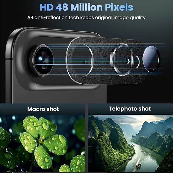 Uyiton Compatible with iPhone Air Camera Lens Protector