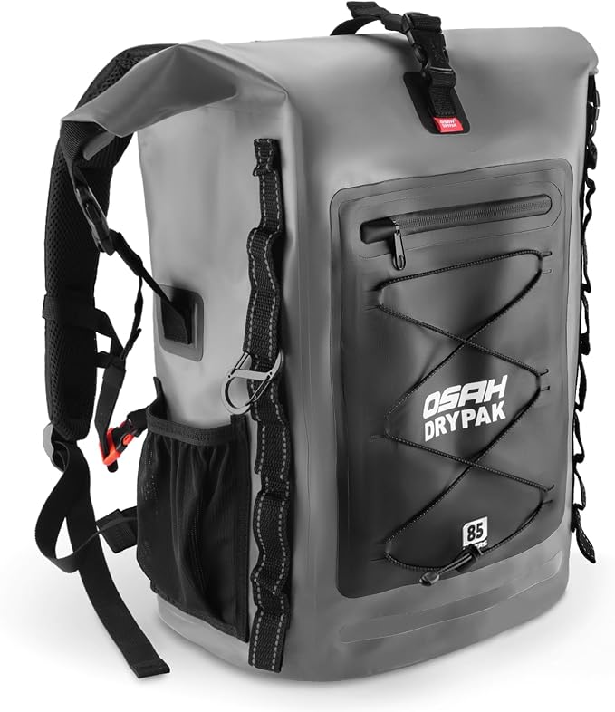 OSAH DRYPAK Waterproof Backpack Dry Bag 35L/55L/85L – Heavy Duty Roll-Top