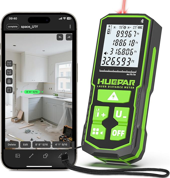 Huepar 330Ft Laser Measuring Tool