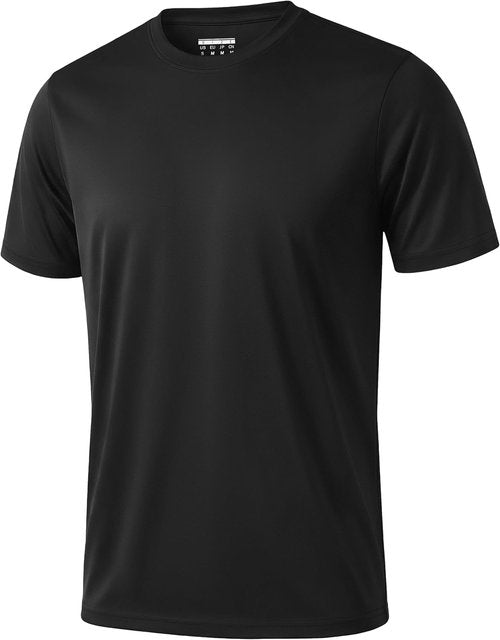 KEFITEVD Men's UPF 50+ Rash Guard T-Shirt - Quick Dry Sun Protection Athletic Tee