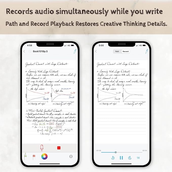 Ophaya Digital Smart Pen Smart Notebook and Board Writing Set