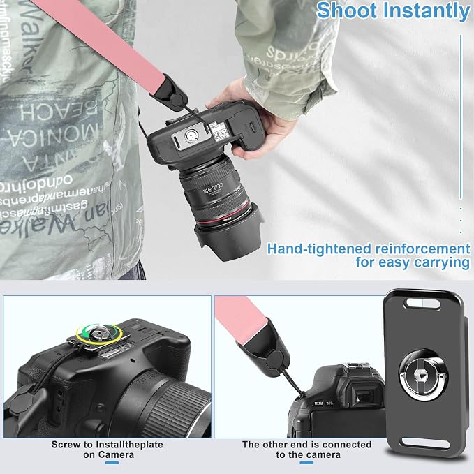 FIEIL Adjustable Camera Strap, Universal Camera Strap