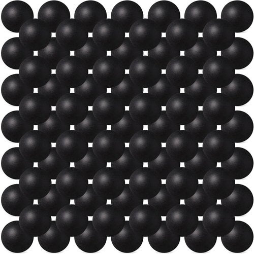 Hanaive 100 Pack Table Tennis Balls - Multi-Colored 40mm Washable Plastic Balls for Parties & Games