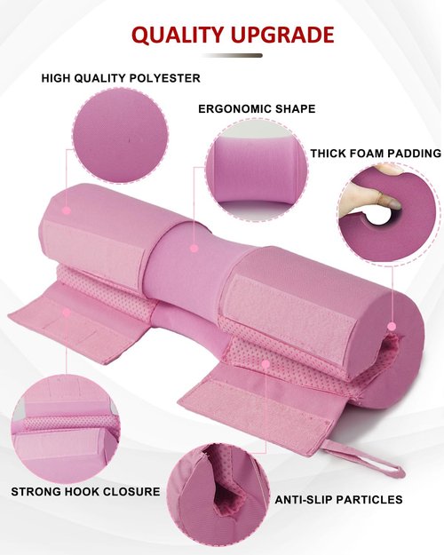 **Barbell Squat Pad Set - Anti-Slip Nylon Padding for Maximum Comfort | Thick Foam Barbell Pad for Squats, Lunges & Hip Thrusts**