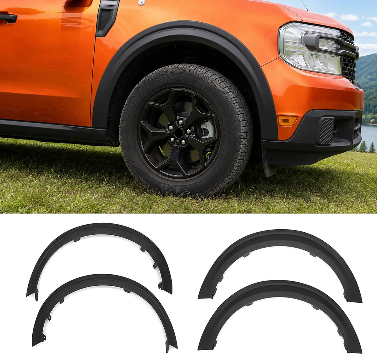 Mabett Fender Flares for 2022-2026 Ford Maverick Accessories