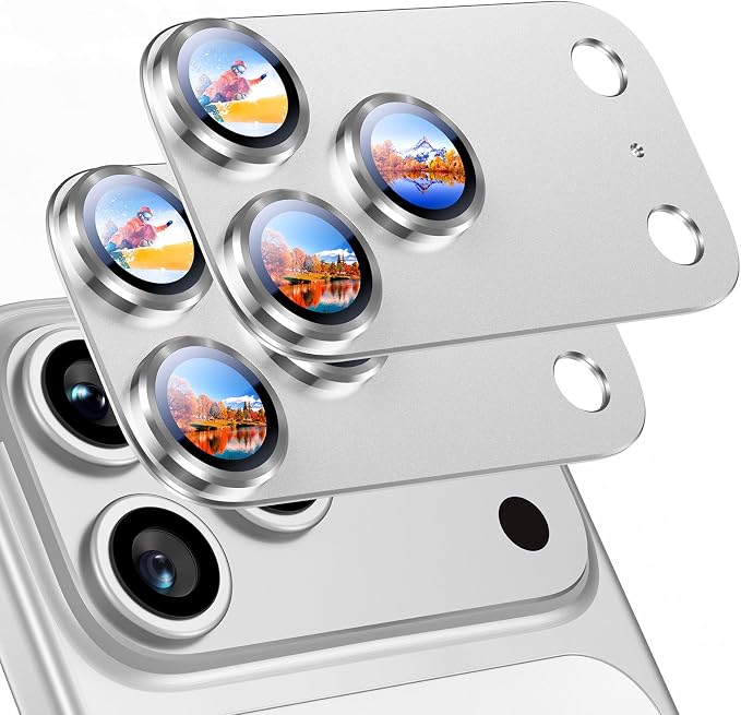Uyiton Compatible with iPhone 17 Pro Camera Lens Protector