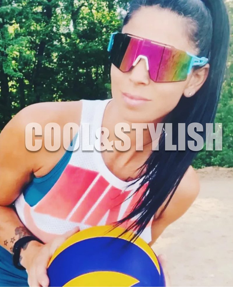 RINKUOLYO Sports Polarized Sunglasses for Men and Women, Youth Kids Baseball Softball Sunglasses for Cycling, Running