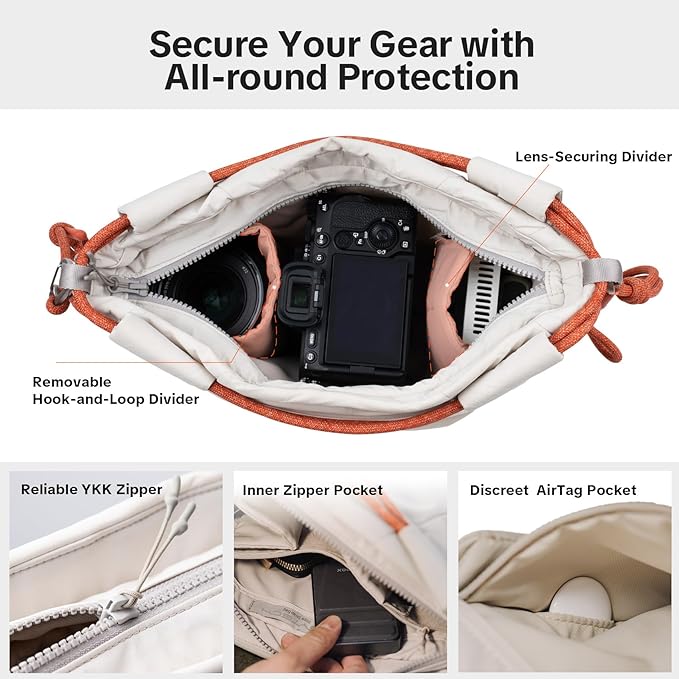 PGYTECH OneGo Rope Strap Camera Bag – Multifunctional Shoulder Bag
