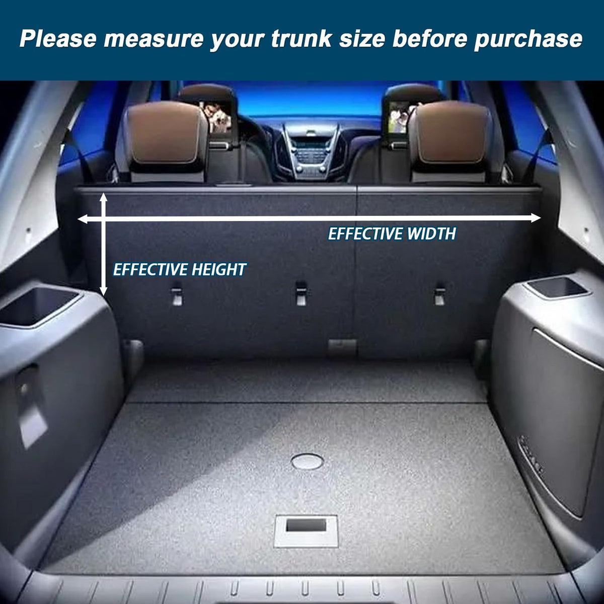 Deluxe Trunk Organizer, Grey, Compact & Mid Size SUV