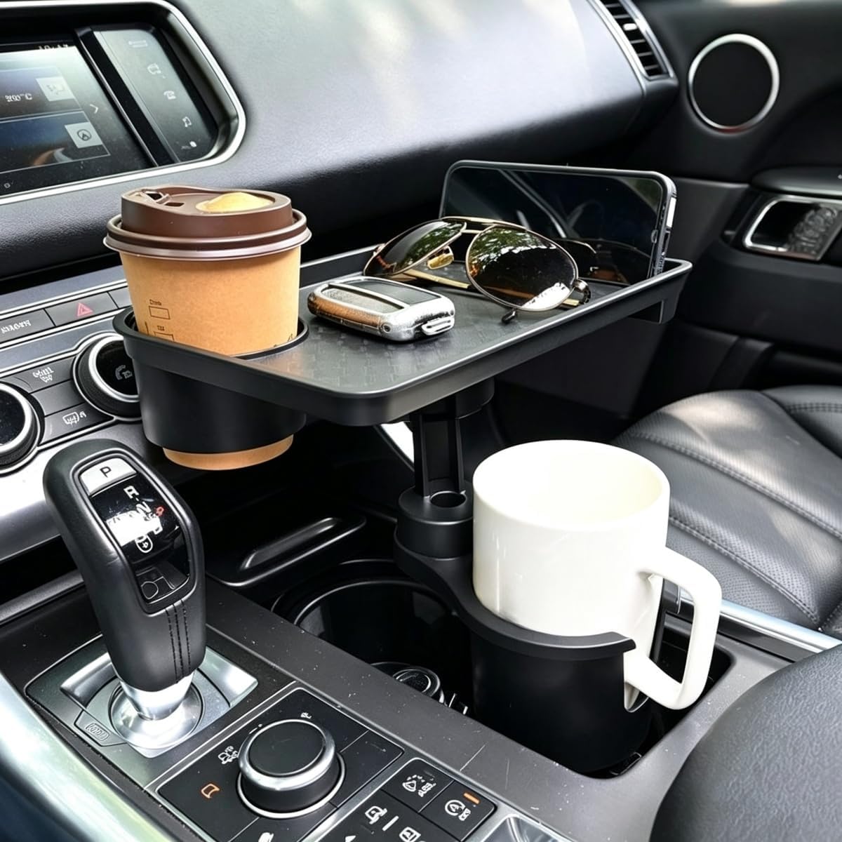 Car Cup Holder Expander Tray for Lexus RX 350 2010-2015