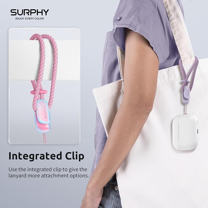 SURPHY 2 Pack Phone Lanyard for Cellphone Case, Phone Wrist Strap for Case