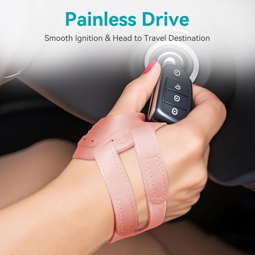 FORTEMOTUS CMC Thumb Brace, Upgrade Thumb Splint for CMC Joint Pain Relief and Support, Osteoarthritis, Tendonitis, Arthritis, CMC Joint Thumb Arthritis Brace: for Women Men (Pink, Right Hand, Medium)