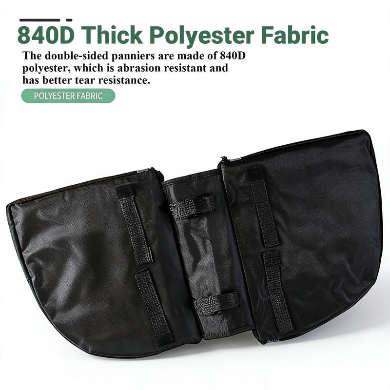 Yuecoom Bicycle Panniers, Bike Bag, Bicycle Rack Bag Bike Rear Carrier, 25L Waterproof Mountain Road Bike Rack Rear Seat Tail Carrier Trunk Doubility Pannier Bag
