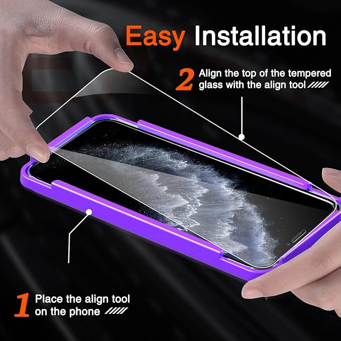 Milomdoi 3 Pack Screen Protector
