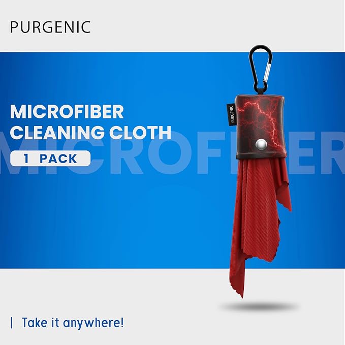 Microfiber Cloth & Glasses Wipes Lens & Glasses Cleaning Cloth