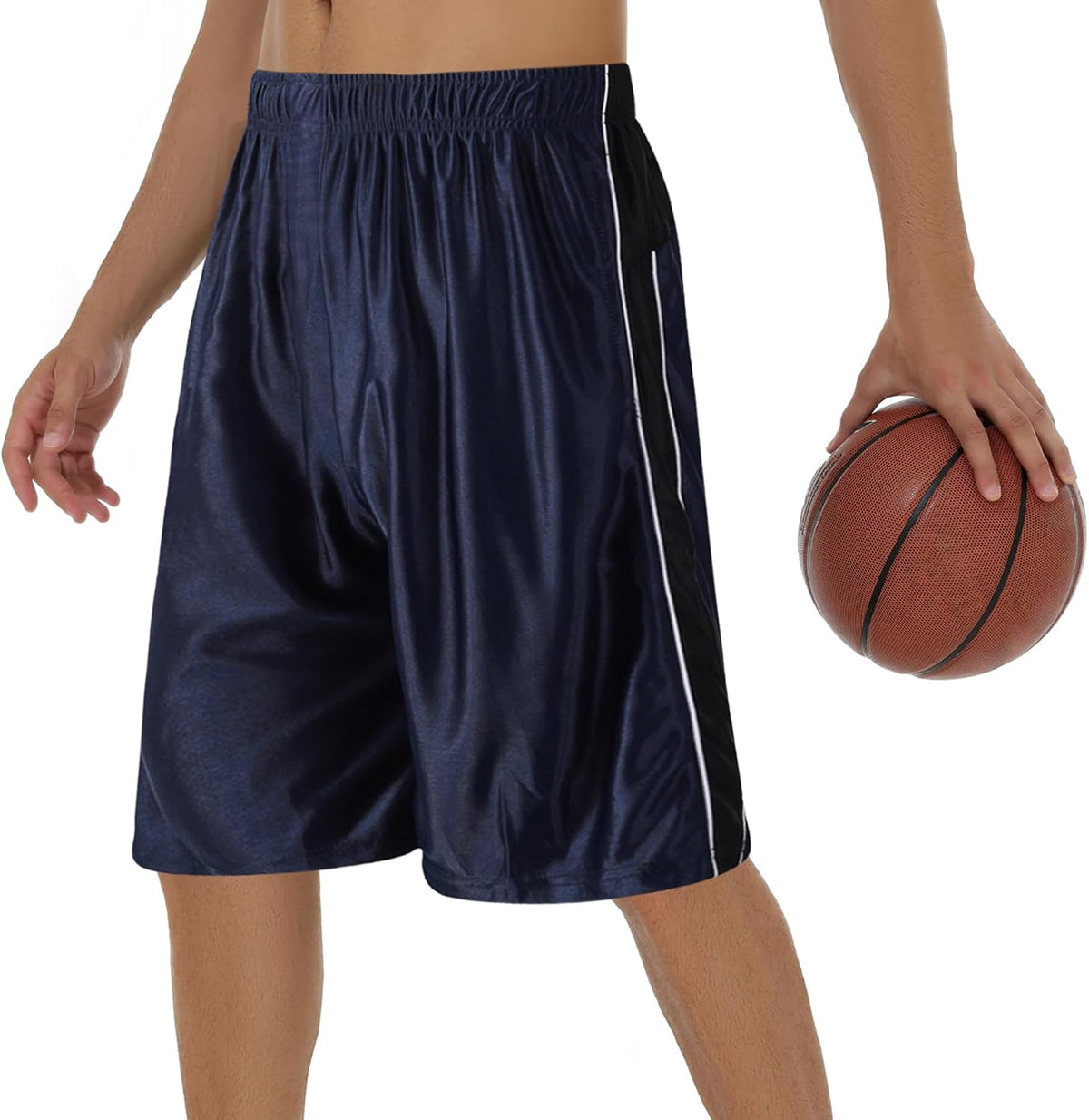 Skiennix Men's 11'' Basketball Shorts - Quick-Dry Athletic Shorts with Pockets for Gym & Running
