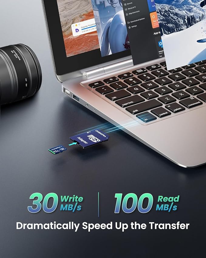 DIGIERA 64GB CT100 microSDXC UHS-I Memory Card