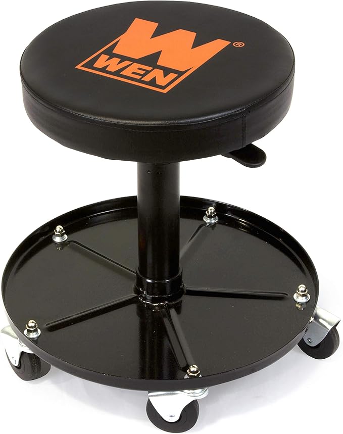 Performance Tool W85005 40-Inch 6-Caster Rolling Shop Creeper Bundle