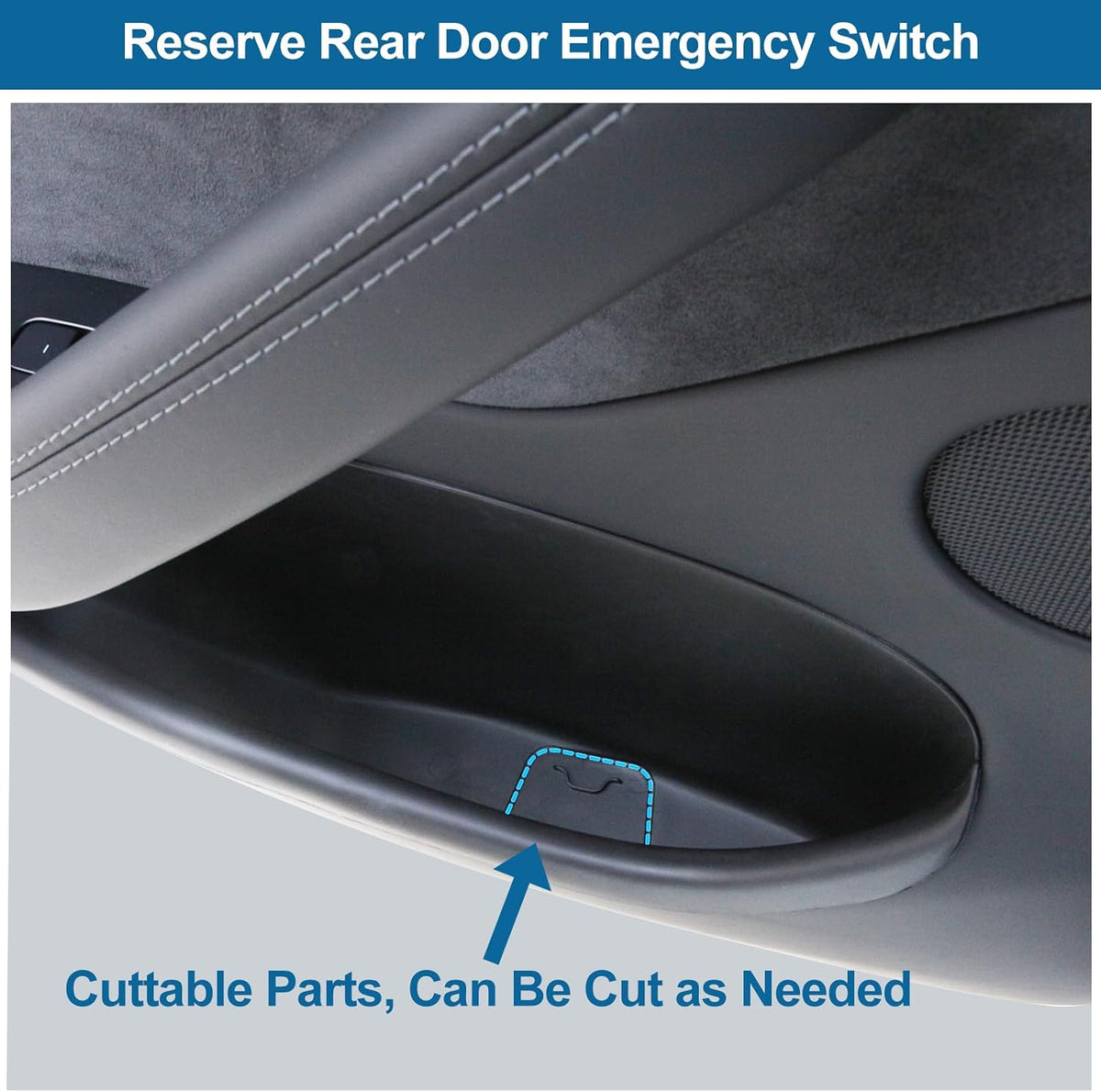 2025 2026 Tesla Model Y Juniper Door Pocket Liner & Storage Organizer Set