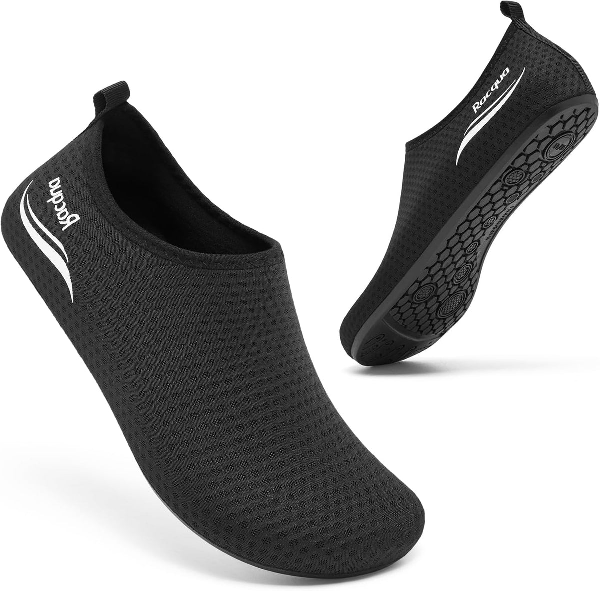 Racqua Water Shoes - Lightweight Aqua Socks for Men & Women | Quick-Drying & Comfortable