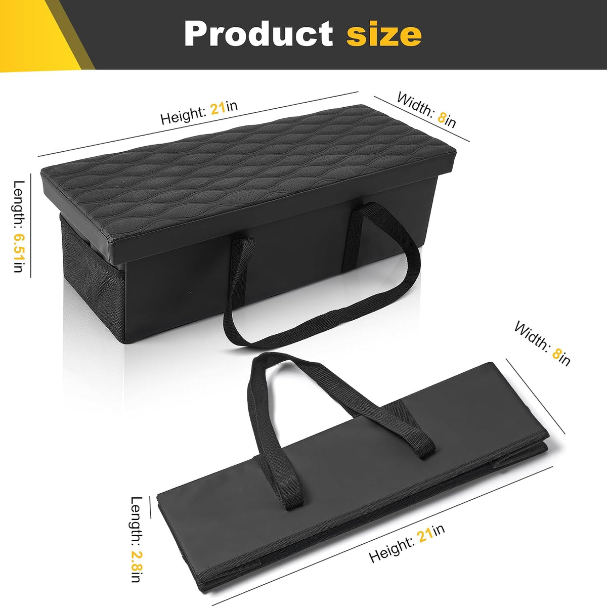TTX LIGHTING Car Seat Organizer Fit for Kia Telluride 2020-2025 2026